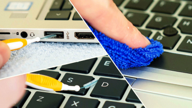 بهترین روش های تمیز کردن لپ تاپ