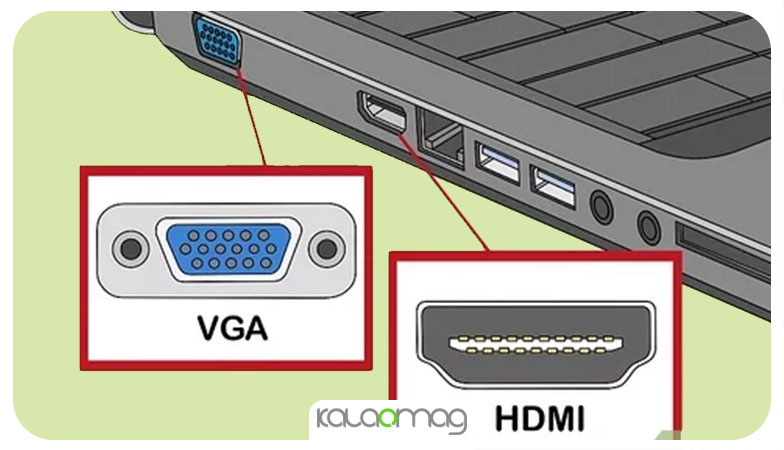 پورت vga چگونه کار می‌کند