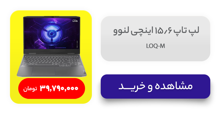 لپ تاپ 15.6 اینچی لنوو مدل LOQ-M 