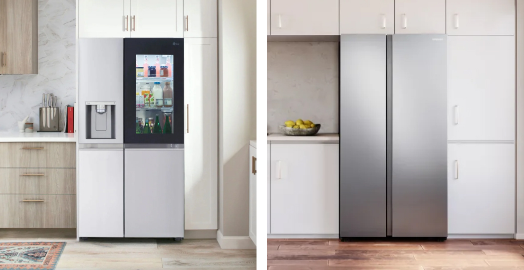 lg vs samsung refrigerator