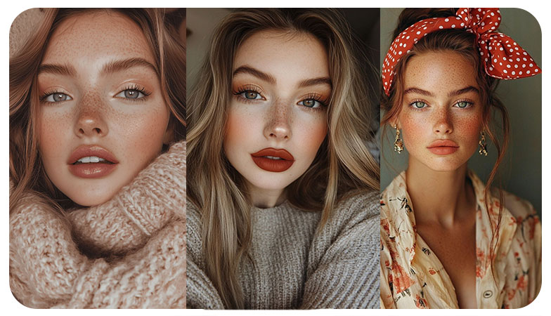 پاییز چجوری آرایش کنم؟ 10 ترفند آرایش پاییزی برای درخشش در فصل سرد 1 10 ترفند آرایش پاییزی برای درخشش در فصل سرد