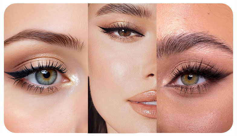 انتخاب خط چشم ملایم‌تر