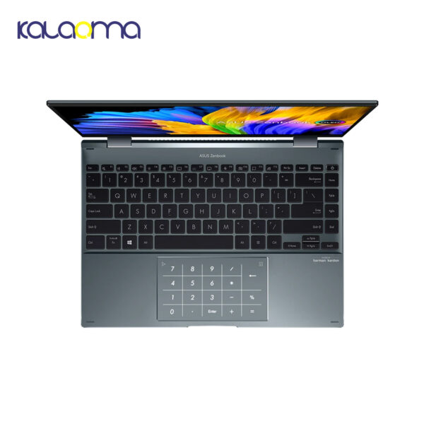 لپ تاپ لمسی 14 اینچی ایسوس مدل ZenBook 14 Flip OLED UP5401EA-A