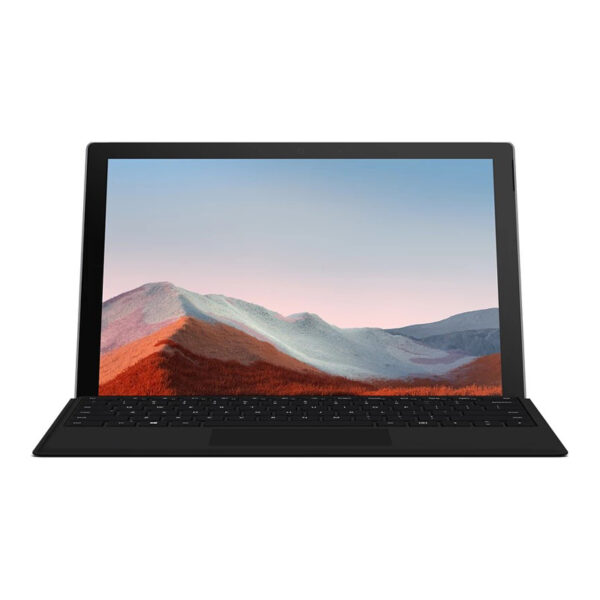 تبلت مایکروسافت مدل Surface Pro 7 Plus-i7 ظرفیت 256 گیگابایت و 16 گیگابایت رم به همراه کیبورد Black Type Cover