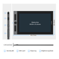 قلم نوری ایکس پی-پن مدل Artist Pro 16