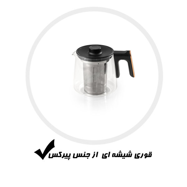 سماور برقی آرزوم مدل اهل کیف AR3083 حجم 3.5 لیتر