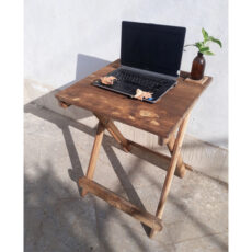 میز لپ تاپ مدل چوبی تاشو