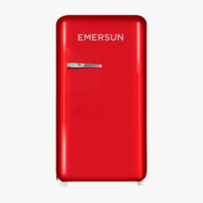 یخچال 7 فوت امرسان مدل RH7T160-CLA، بدون برفک، با ارتفاع 98، پهنای 69 و عمق 60 سانتیمتر، میزان مصرف انرژی A، دارای 3 طبقه در یخچال، دارای سیستم دیفراست