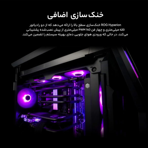 کیس کامپیوتر ایسوس مدل ROG Hyperion GR701