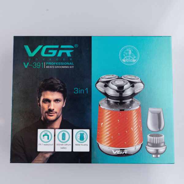 ماشین اصلاح موی صورت شارژی وی جی ار مدل V-391