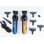 ماشین اصلاح موی سر و صورت وی جی ار مدل V-921، اصلاح به صورت خط زن و صفر زن، نمایش وضعیت باتری، منبع انرژی با باتری، تکنولوژی اصلاح به صورت تریمر، اندازه اصلاح 0.5 تا 1.2 میلی‌متر، مدت زمان شارژ 120 دقیقه و مدت زمان استفاده پس از شارژ 200 دقیقه