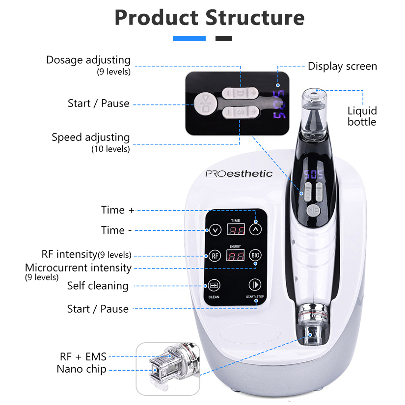 دستگاه مزوتراپی پرواستتیک مدل بدون سوزن