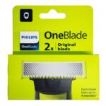 ماشین اصلاح موی صورت فیلیپس مدل QPoneblade به همراه تیغ یدک بسته 2 عددی