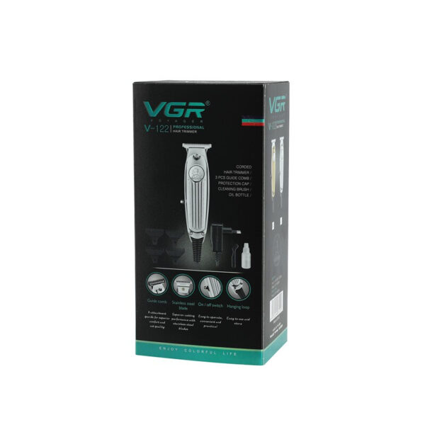 ماشین اصلاح موی سر و صورت وی جی ار مدل V-122