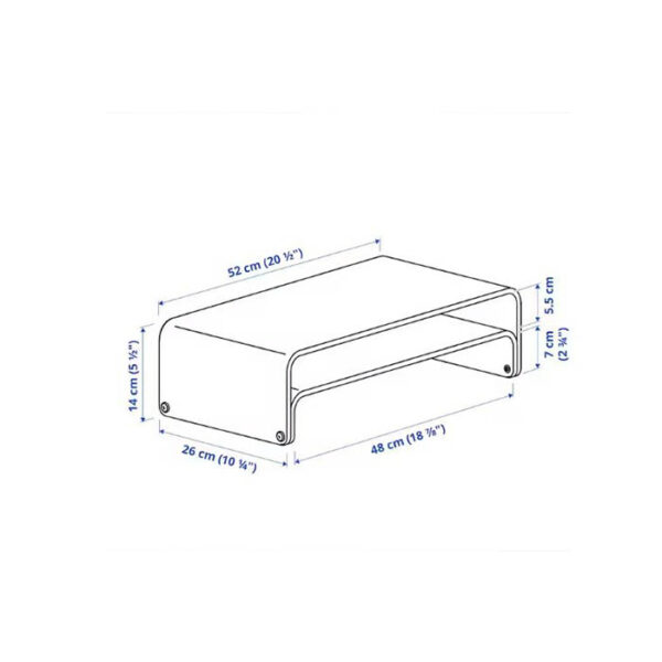 میز لپ تاپ ایکیا مدل VATTENKAR