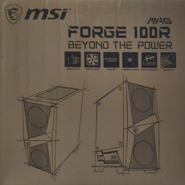 کیس کامپیوتر ام اس آی مدل MAG Forge 100R