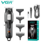 ماشین اصلاح موی سر و صورت شارژی وی جی ار مدل V-918