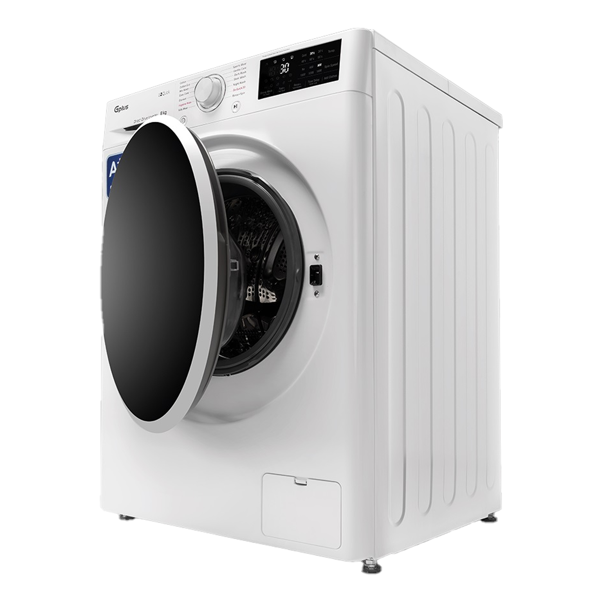 ماشین لباسشویی اتوماتیک جی پلاس مدل GWM-M870W ظرفیت 8 کیلوگرم