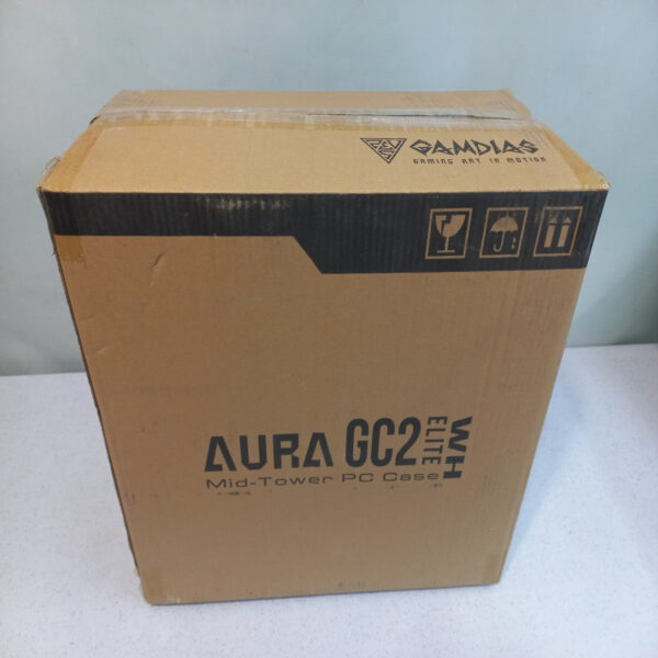 کیس کامپیوتر گیم دیاس مدل AURA GC2 ELITE WH