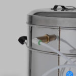 سماور برقی دنیای استیل نوری مدل 10bb fullگنجایش 6 لیتر