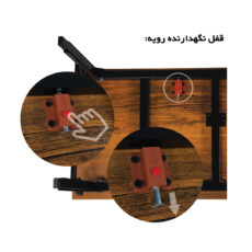 میز لپ تاپ مدل SN4060-1