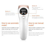 لیزر موهای زائد مدل PERMANENT ICE COLD IPL