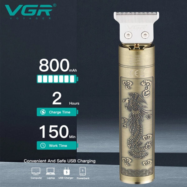 ماشین اصلاح موی سر و صورت وی جی ار مدل V-076