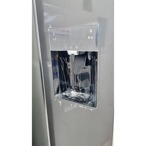 یخچال فریزر 27 فوت ایکس ویژن مدل HS550-WI/SI با ارتفاع 177، پهنای 90 و عمق 66 سانتی متر، میزان مصرف انرژی+A، دارای 4 طبقه در یخچال و 4 طبقه در فریزر، دارای سیستم نوفراست