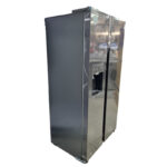 یخچال فریزر 27 فوت ایکس ویژن مدل HS550-WI/SI با ارتفاع 177، پهنای 90 و عمق 66 سانتی متر، میزان مصرف انرژی+A، دارای 4 طبقه در یخچال و 4 طبقه در فریزر، دارای سیستم نوفراست