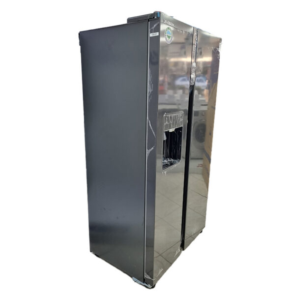 یخچال فریزر 27 فوت ایکس ویژن مدل HS550-WI/SI با ارتفاع 177، پهنای 90 و عمق 66 سانتی متر، میزان مصرف انرژی+A، دارای 4 طبقه در یخچال و 4 طبقه در فریزر، دارای سیستم نوفراست
