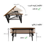 میز لپ تاپ مدل SN4060-1