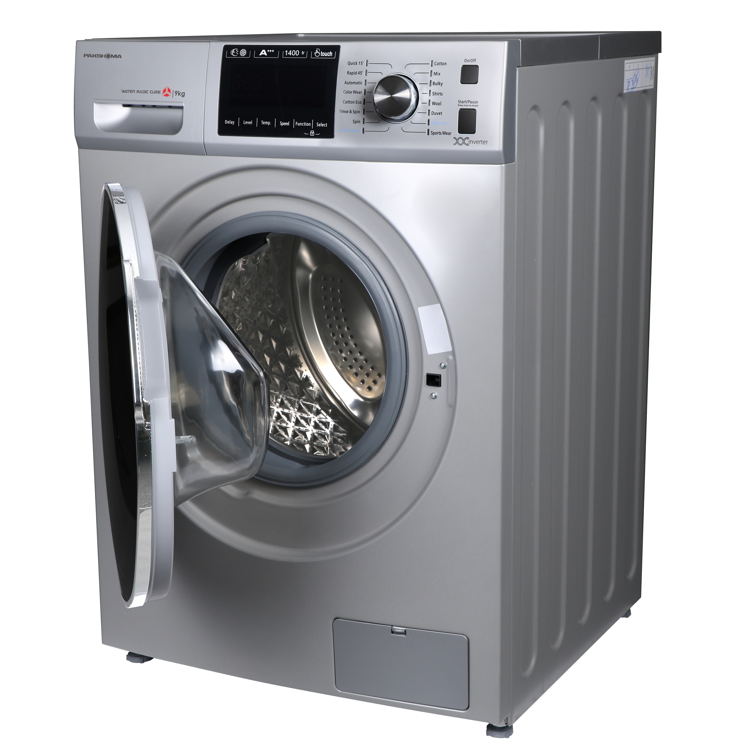 ماشین لباسشویی پاکشوما مدل TFI-93406 ظرفیت 9 کیلوگرم