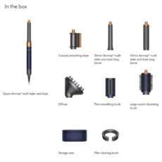 سشوار برس دار حالت دهنده دایسون مدل  Airwrap Complete Long Volumise