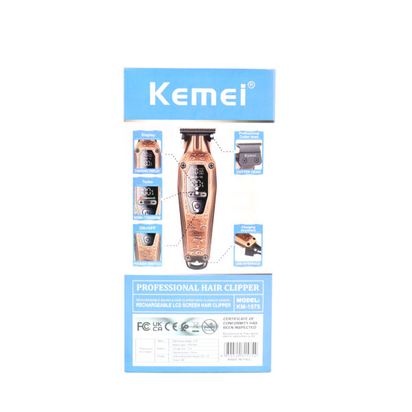 ماشین اصلاح موی سر و صورت کیمی مدل KM-1575