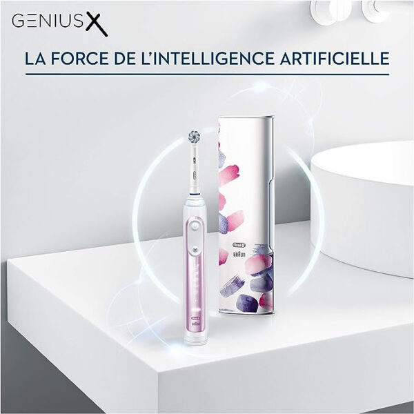 مسواک برقی اورال-بی مدل GENIUS X SPECIAL EDITION BLUSH