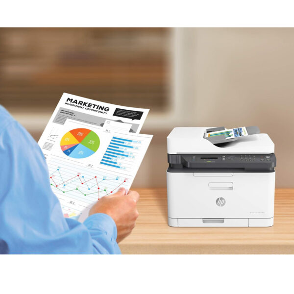 پرینتر چندکاره لیزری رنگی اچ پی مدل Color Laser MFP 179fnw