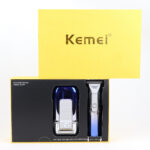 ماشین اصلاح موی سر و صورت شارژی کیمی مدل KM-2132 مجموعه دو عددی