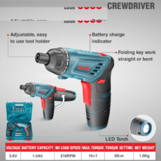 پیچ گوشتی شارژی رونیکس کد 8530