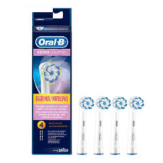 سری یدک مسواک برقی اورال-بی مدل SENSI ULTRATHIN بسته 4 عددی