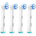 سری یدک مسواک برقی اورال-بی مدل SENSI ULTRATHIN بسته 4 عددی