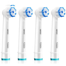 سری یدک مسواک برقی اورال-بی مدل SENSI ULTRATHIN بسته 4 عددی