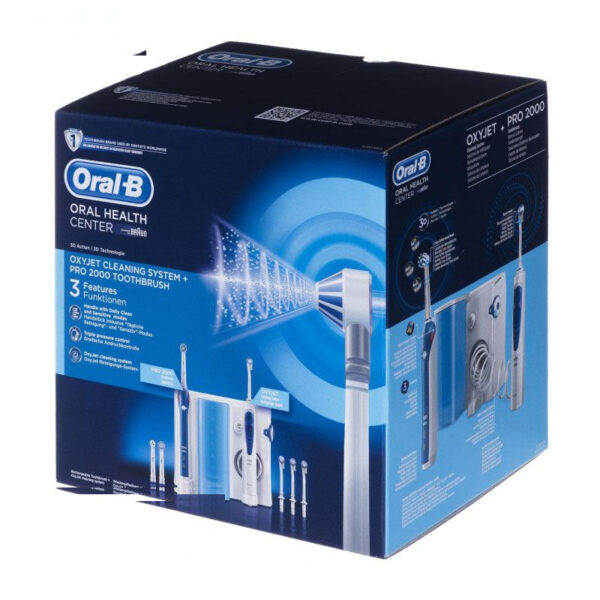 مسواک برقی اورال-بی مدل Oxyjet + PRO 2000