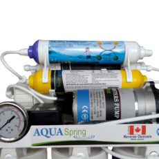 دستگاه تصفیه کننده آب خانگی آکوآ اسپرینگ مدل RO-S151 به همراه فیلترتصفیه آب کد 01 بسته 4 عددی