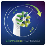 سری یدک مسواک برقی اورال-بی مدل Cross Action Clean Maximiser بسته 6 عددی