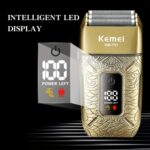 ست ماشین اصلاح موی صورت و بدن کیمی شارژی مدل KM-T91
