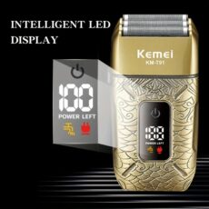 ست ماشین اصلاح موی صورت و بدن کیمی شارژی مدل KM-T91