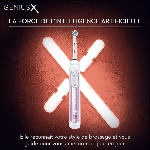 مسواک برقی اورال-بی مدل GENIUS X SPECIAL EDITION BLUSH