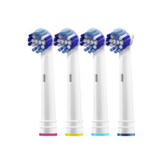 سری یدک مسواک برقی اورال-بی مدل PRECISION CLEAN بسته 4 عددی
