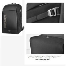 کوله پشتی لپ تاپ ویوو مدل Warriors pro max مناسب برای لپ تاپ 14.1 تا 15.6 اینچی