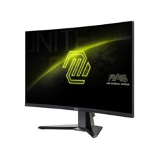 مانیتور خمیده گیمینگ 27 اینچ ام اس آی مدل MAG 276CXF، رزولوشن Full HD، پنل Rapid VA، نرخ بروزرسانی 280 هرتز، با نسبت تصویر 16:9، دارای پورت HDMI و DisplayPort و خروجی هدفون